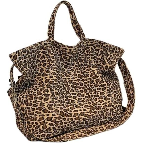 Leopard Print Hobo Tote - Picture 7 of 7